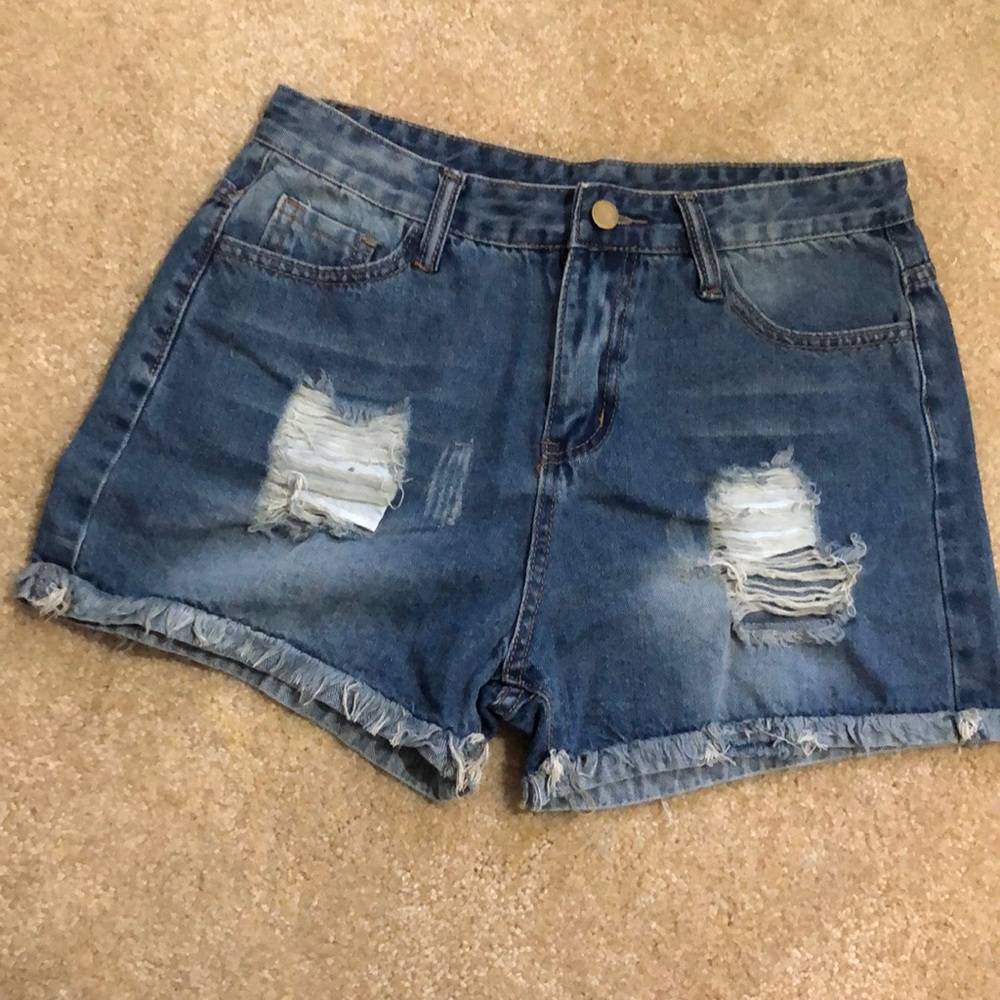 Jean shorts